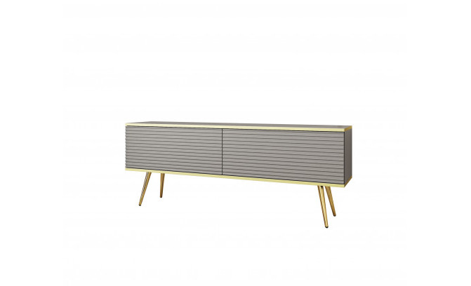 Настенная тумба ORO MDF RTV 135 Szary + на ножках